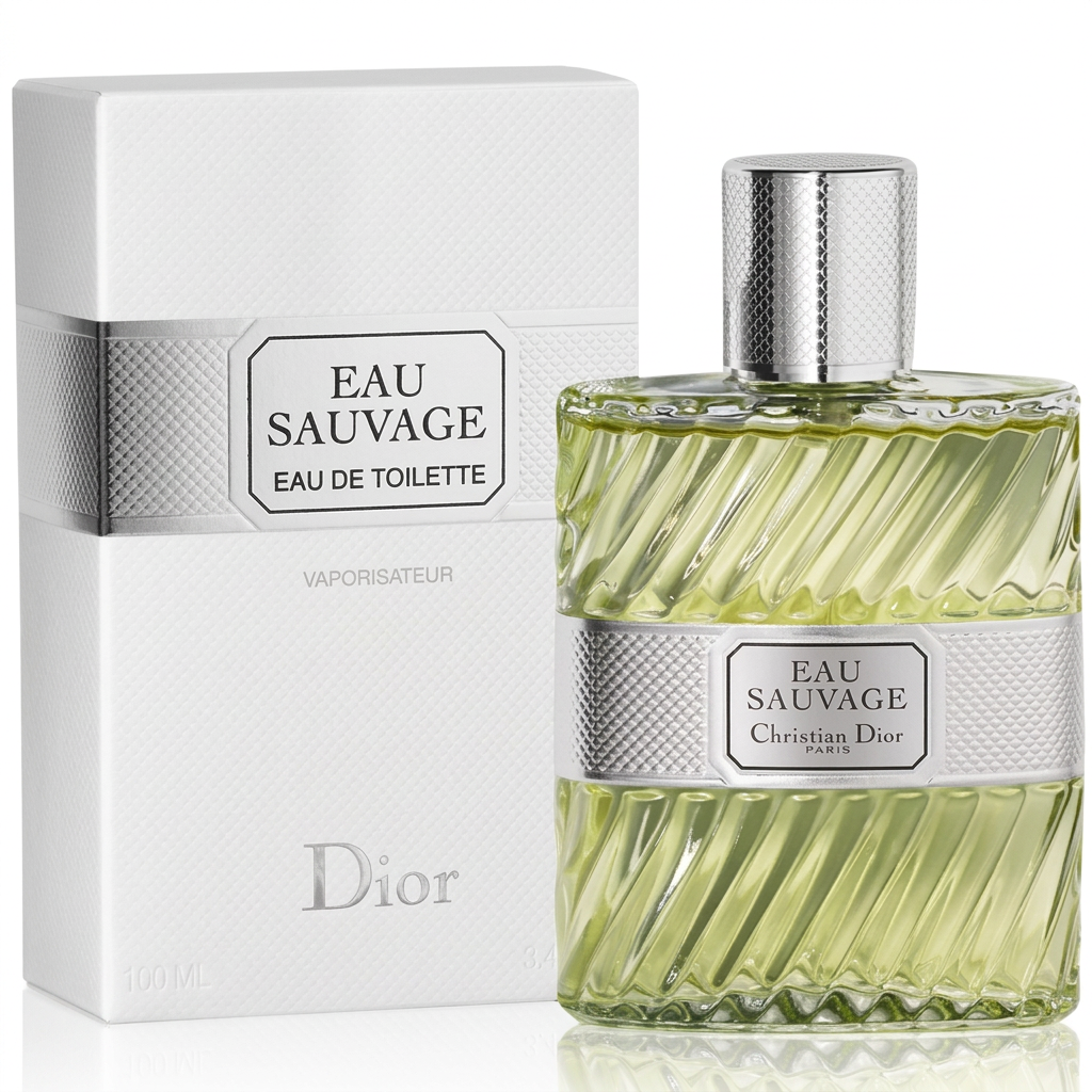 Dior Eau Sauvage Eau de Toilette 100 ml bottle and box