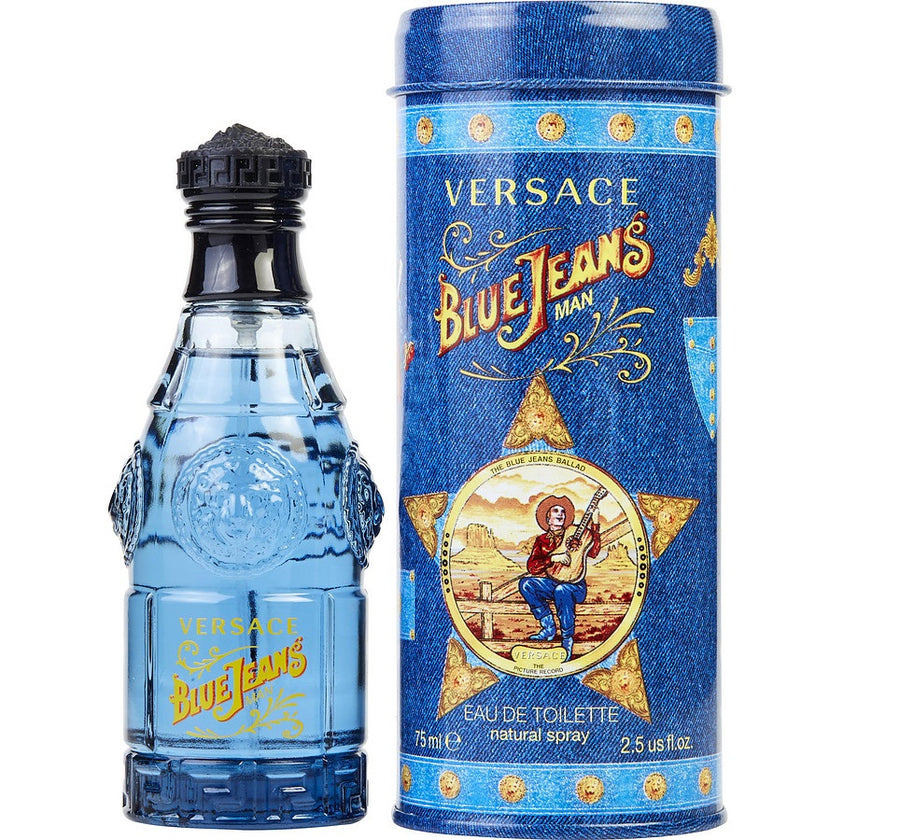 Versace Blue Jeans EDT 2.5 Oz Men's