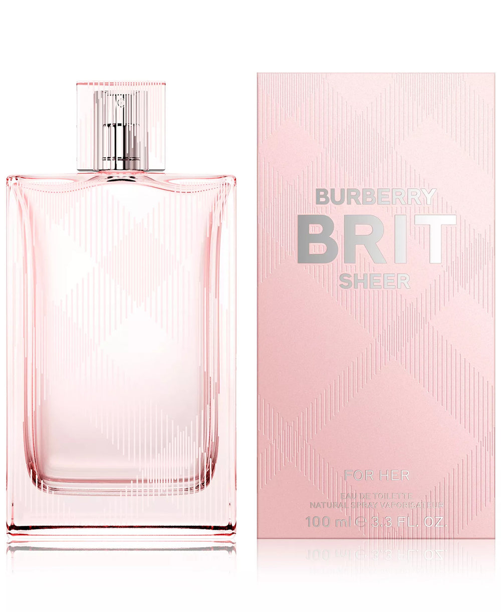 Burberry Brit Sheer Eau de Toilette 3.3 Oz Women's