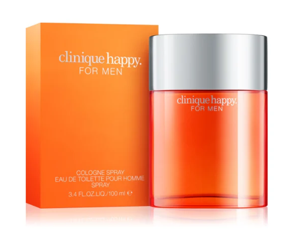 Clinique Happy Cologne Pour Homme EDT 3.4 Oz Men's