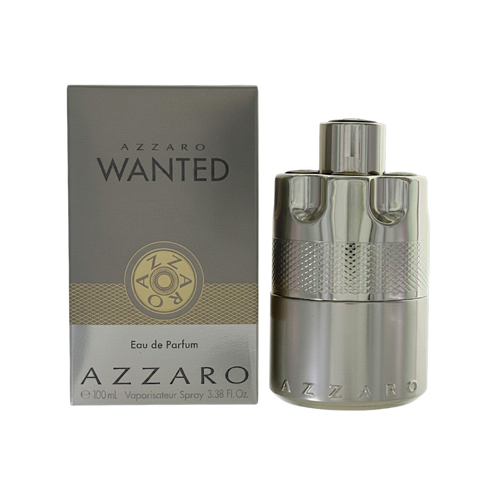 Azzaro Wanted Eau de Parfum 3.38 Oz bottle and box