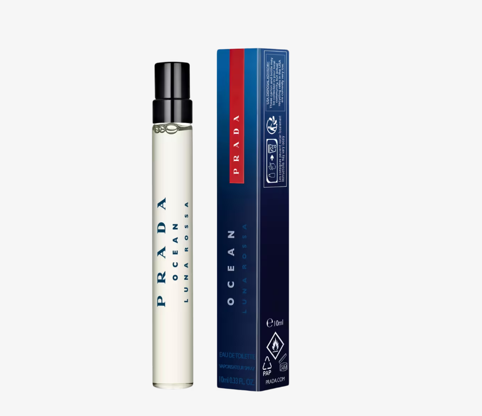 Prada Luna Rossa Ocean Travel Spray Men's Fragrance 0.33 Oz