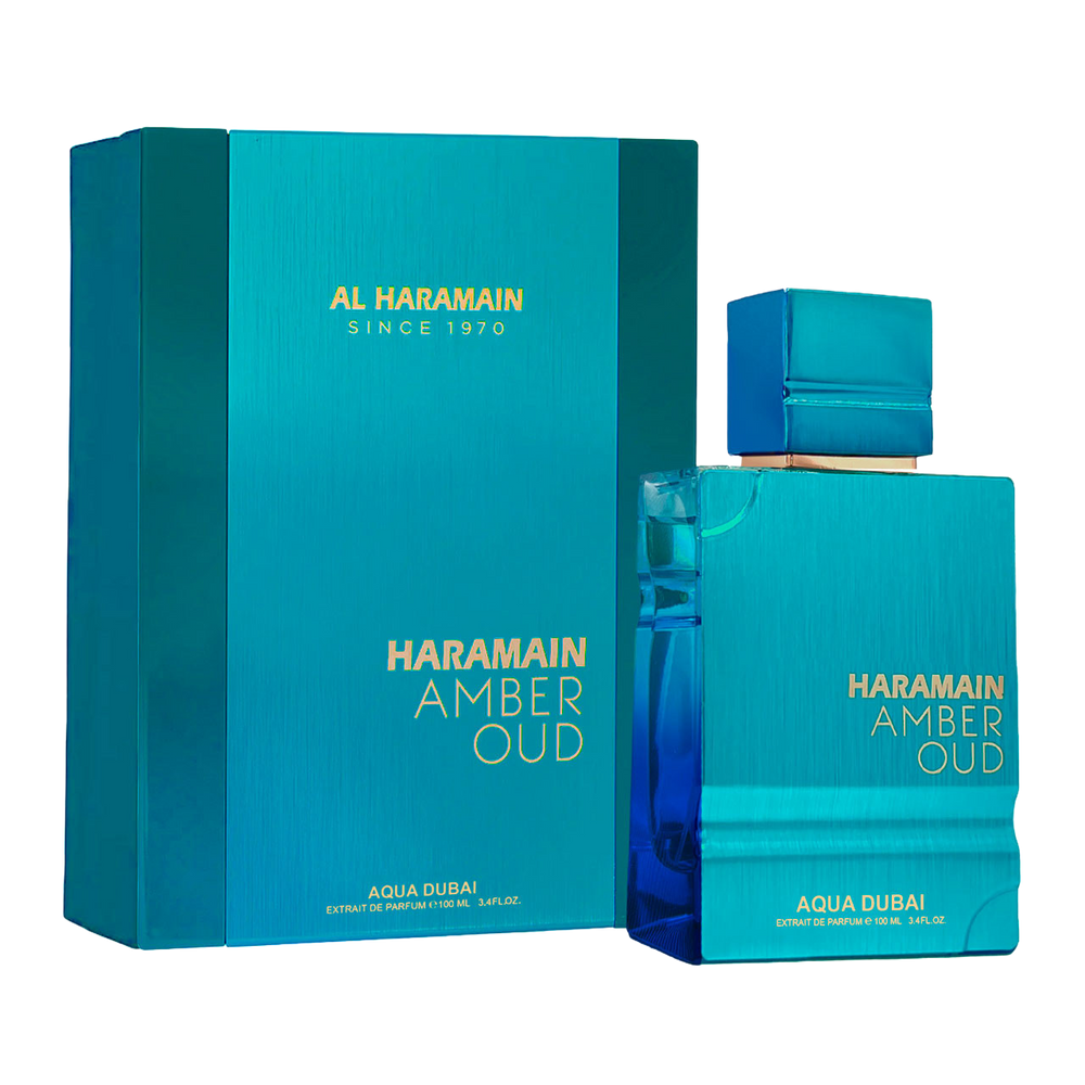 Al Haramain Amber Oud Aqua Dubai Extrait de Parfum 3.4 Oz Unisex