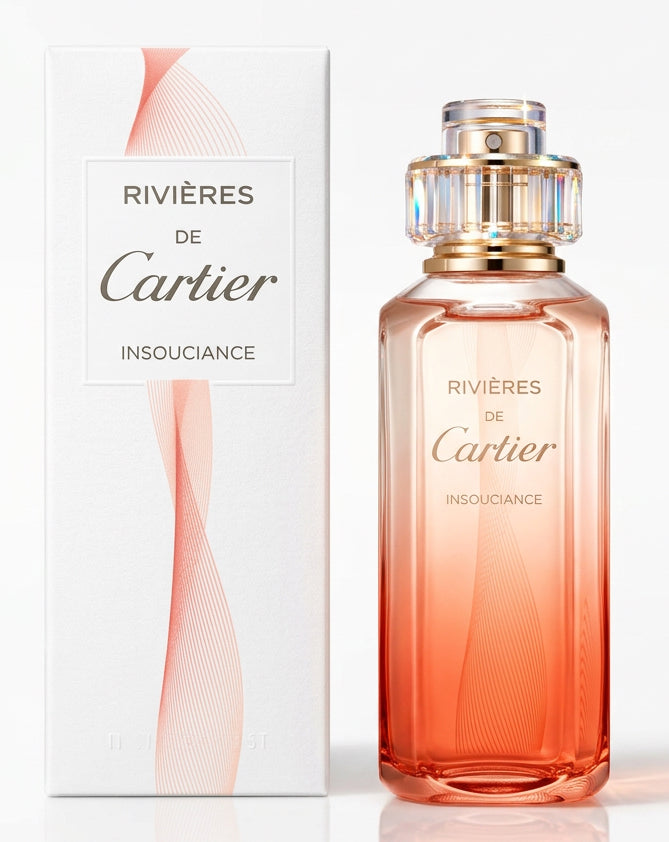 Cartier Rivières de Cartier Insouciance Eau de Toilette 3.3 Oz Unisex