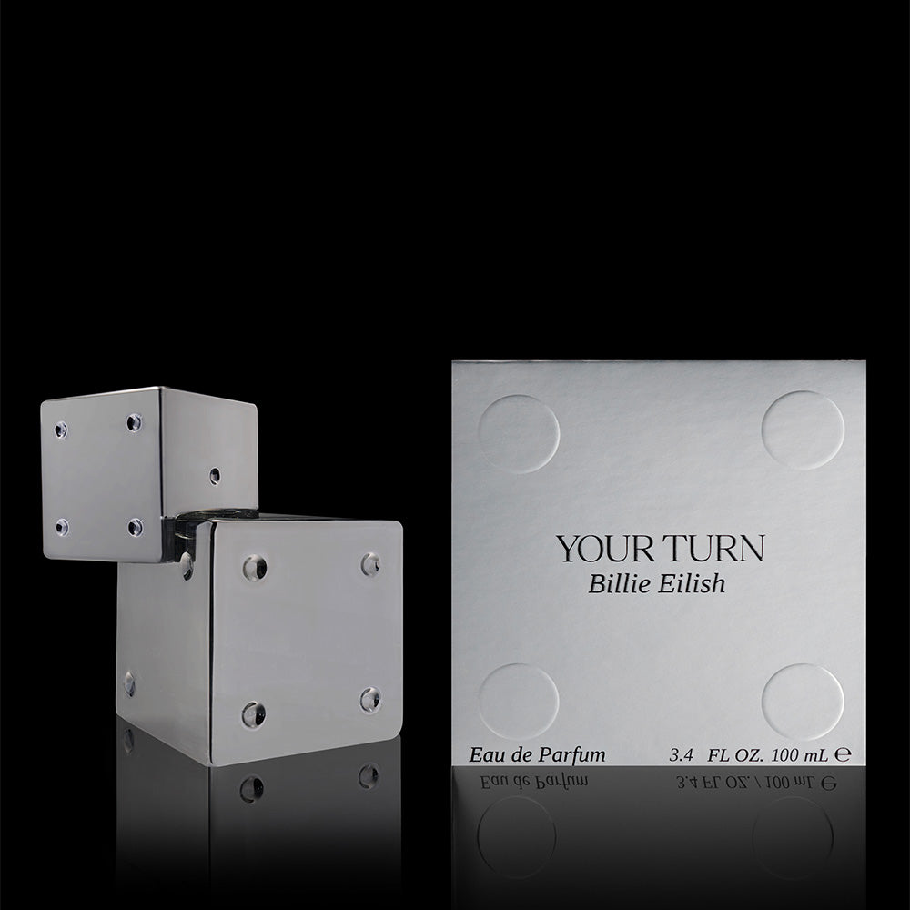 Billie Eilish Your Turn 3.4 Oz bottle and box