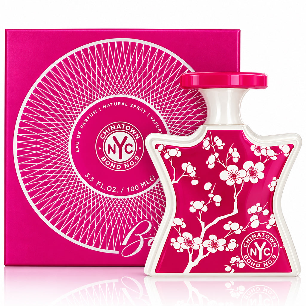 Bond No. 9 Chinatown 3.3 Oz Eau de Parfum bottle with retail box