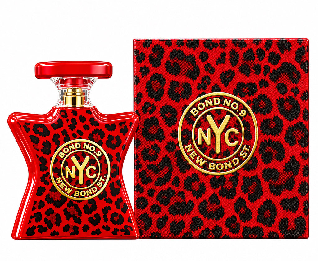 Bond No. 9 New Bond St. 3.3 Oz Eau de Parfum bottle with retail box