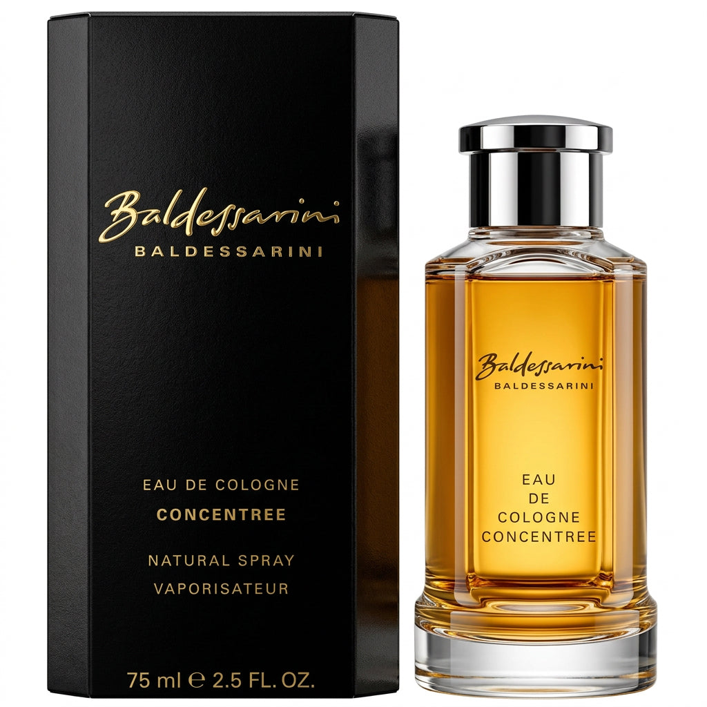 Baldessarini Concentrée Eau de Cologne 2.5 Oz bottle and box