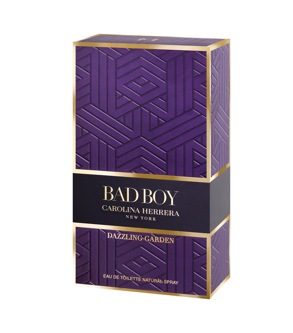 Carolina Herrera Bad Boy Dazzling Garden Eau de Toilette 3.4 Oz Men's retail box