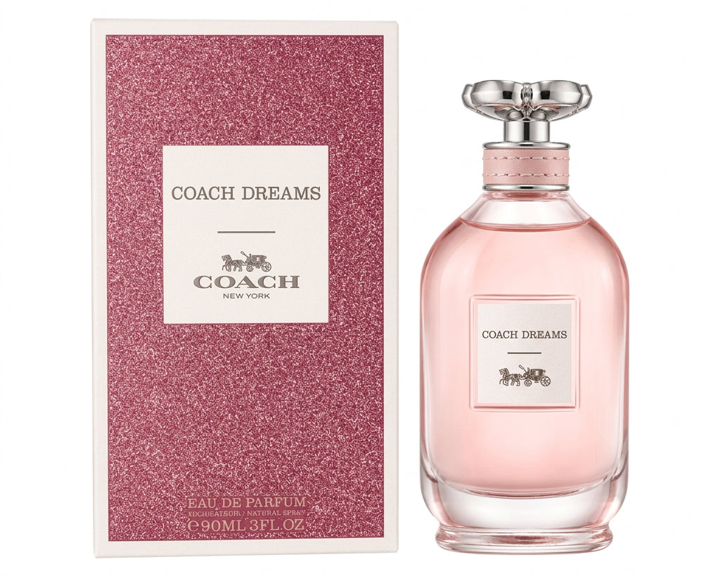 Coach Dreams 3 Oz bottle and box