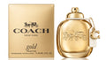 Coach Gold 3 Oz bottle and box