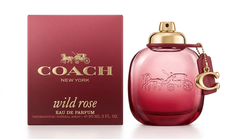Coach Wild Rose 3 Oz bottle and box