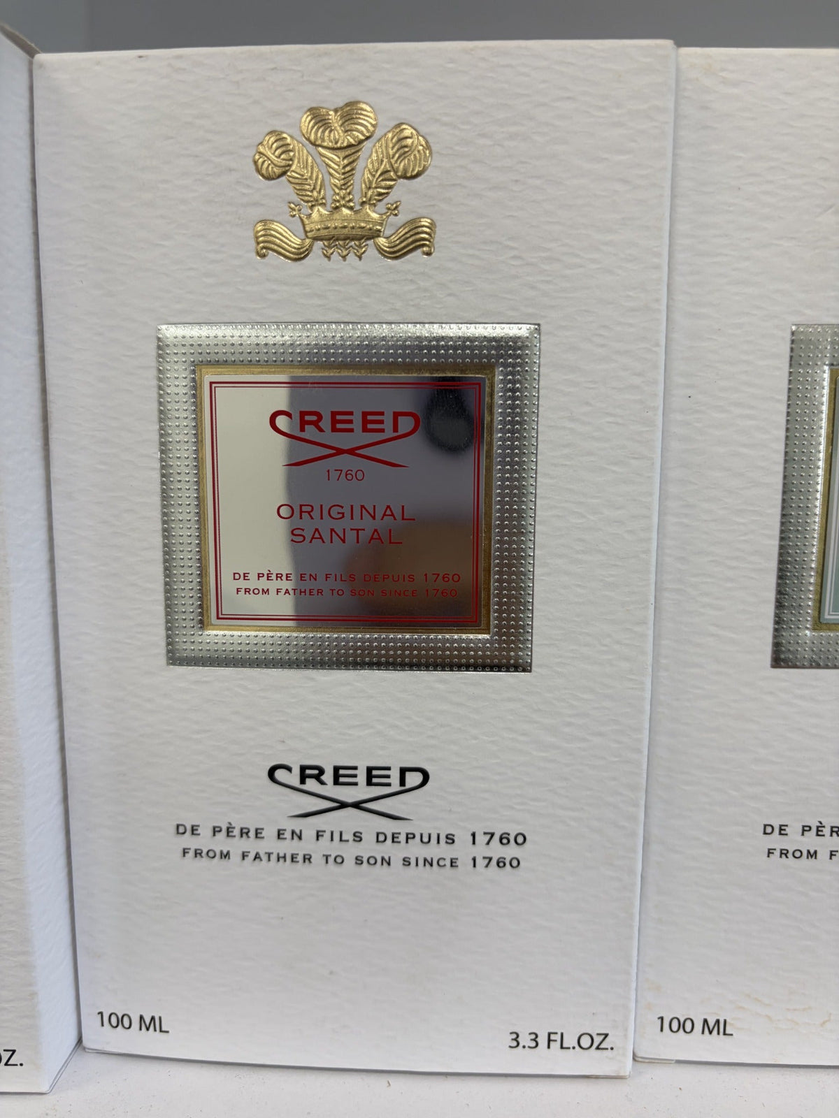 Creed Original Santal Eau de Parfum 3.3 Oz Unisex original retail box photograph