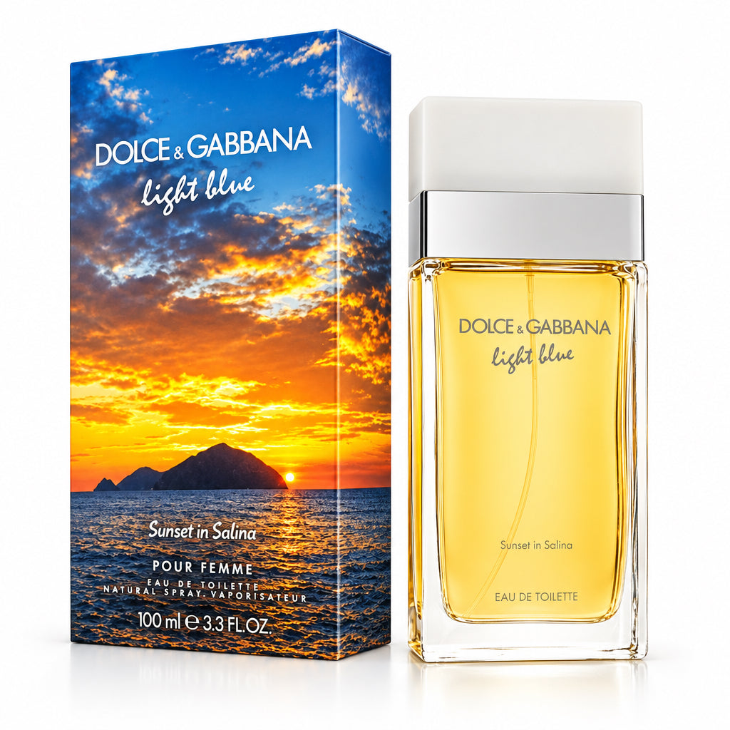 Dolce & Gabbana Light Blue Sunset in Salina Eau de Toilette 3.3 Oz Women's