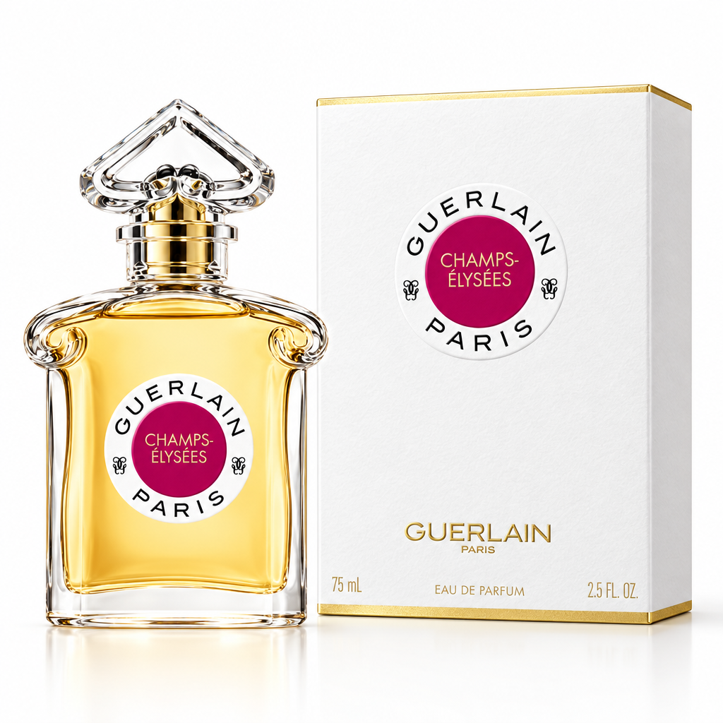 Guerlain Champs-Élysées Eau de Parfum 2.5 Oz Women's bottle and box
