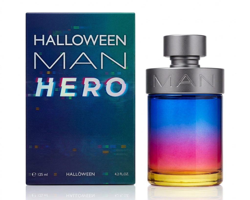 Halloween Man Hero Eau de Toilette 4.2 Oz Mens