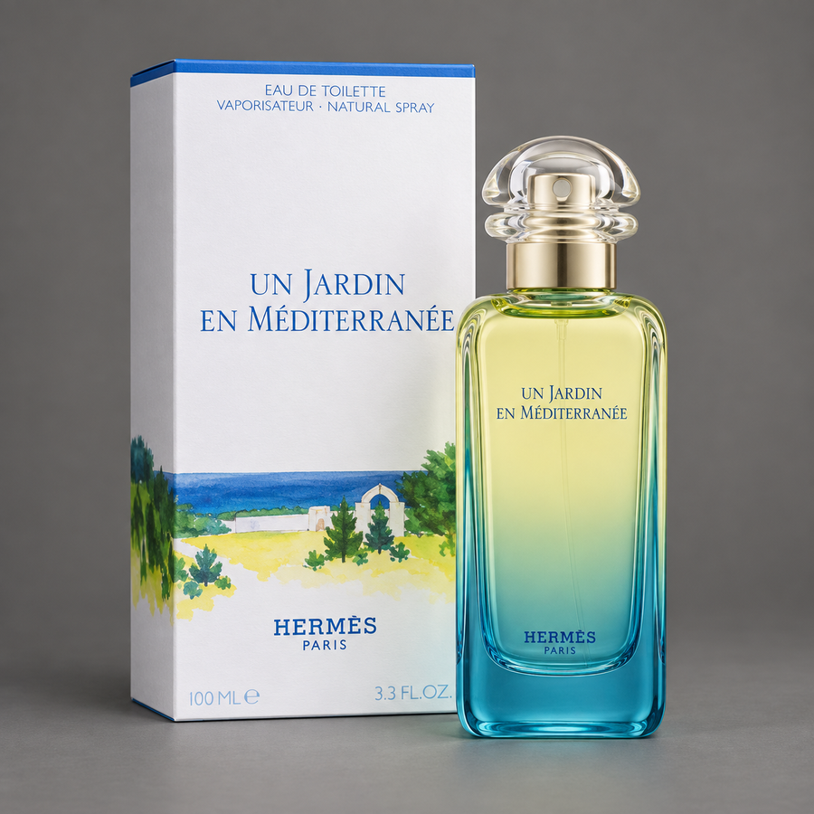 Hermès Un Jardin en Méditerranée Eau de Toilette 3.3 Oz Unisex