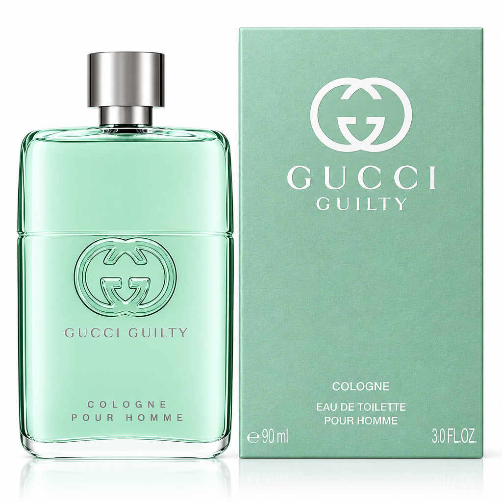 Gucci Guilty Cologne Pour Homme Eau de Toilette 3 Oz Men's
