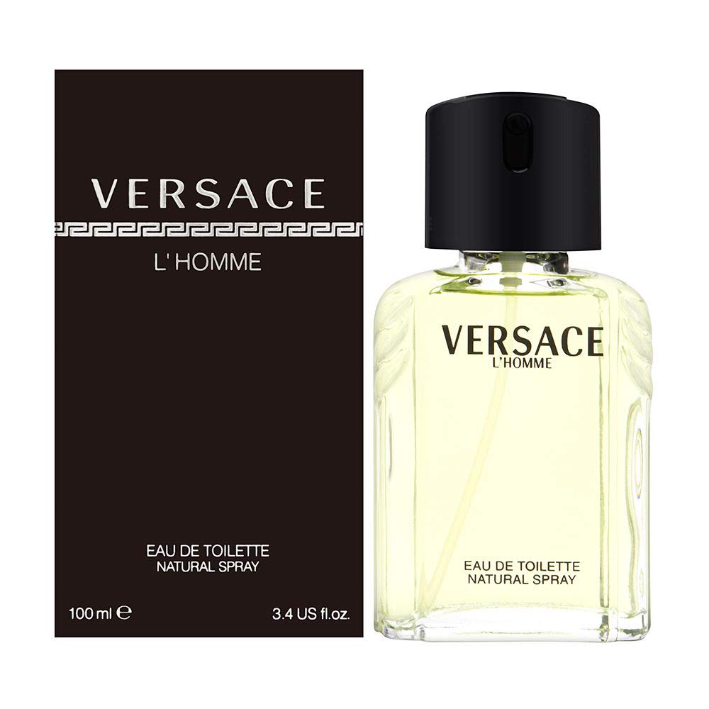 Versace L'Homme Eau de Toilette 3.4 Oz Men's