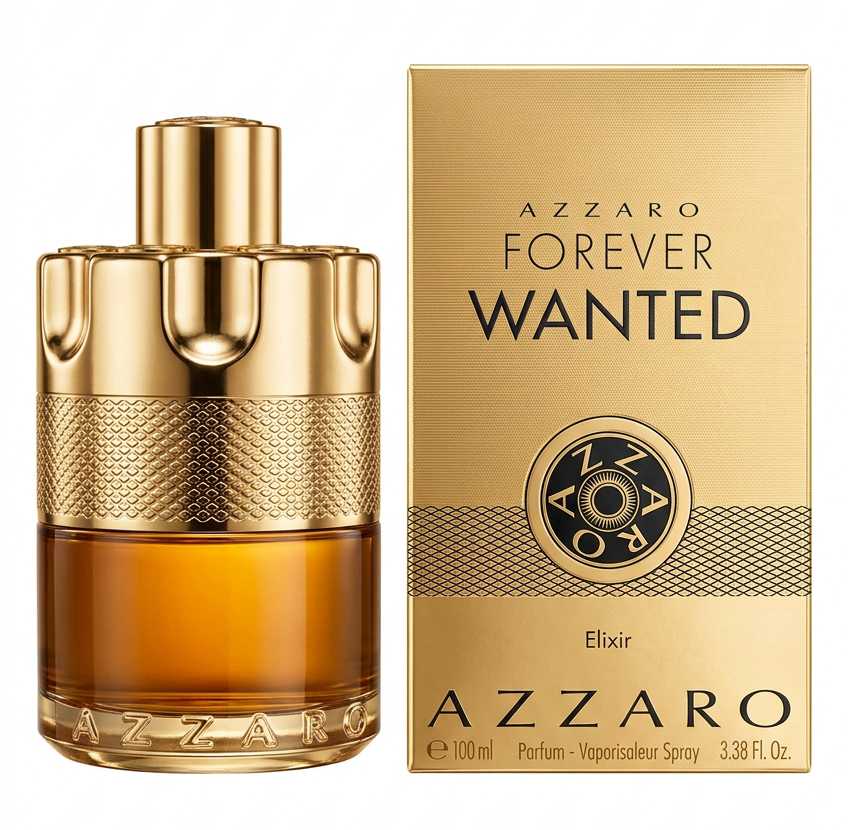 Azzaro Forever Wanted Elixir Parfum 3.4 Oz Men's
