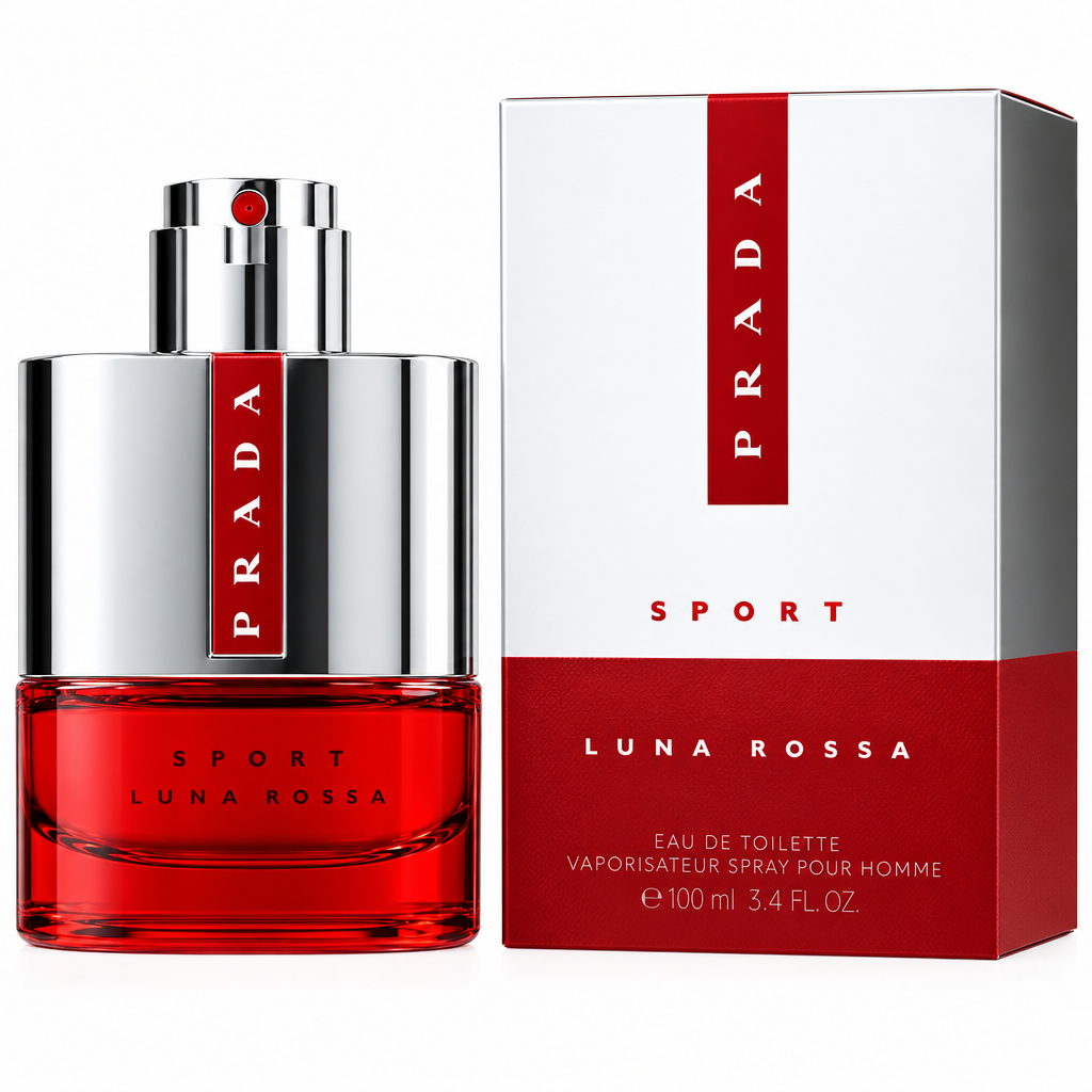 Prada Luna Rossa Sport Eau de Toilette 3.4 Oz Men's