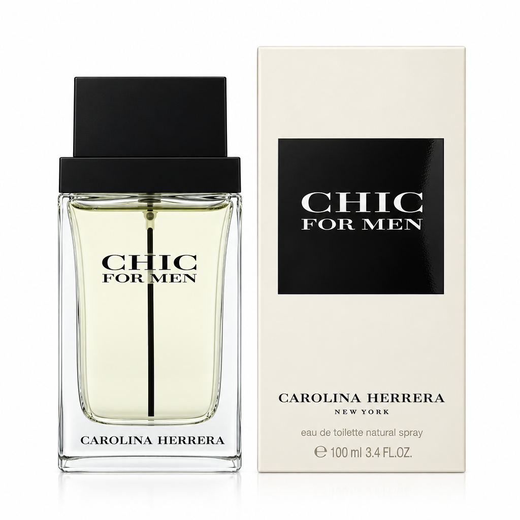 Carolina Herrera Chic for Men Eau de Toilette 3.4 Oz Men's