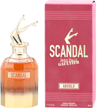 Jean Paul Gaultier Scandal Absolu Parfum Concentré Spray for Women – 2.7 Oz bottle and retail packaging