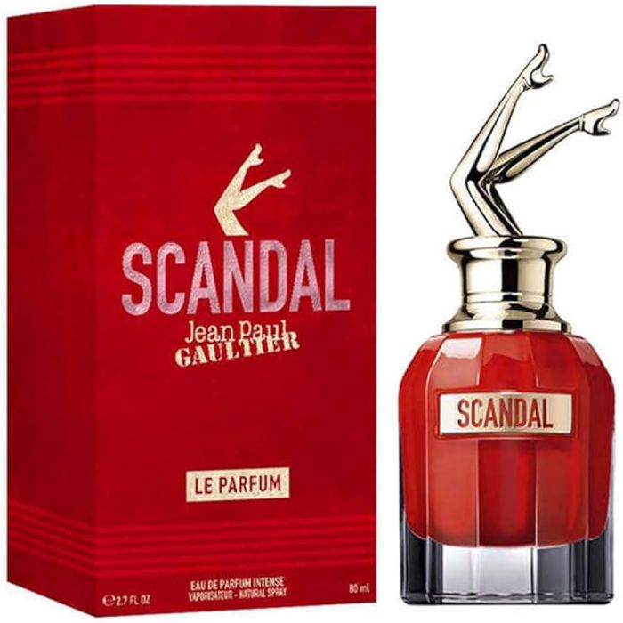 Jean Paul Gaultier Scandal Le Parfum Eau de Parfum Intense Spray for Women – 2.7 Oz bottle and retail packaging