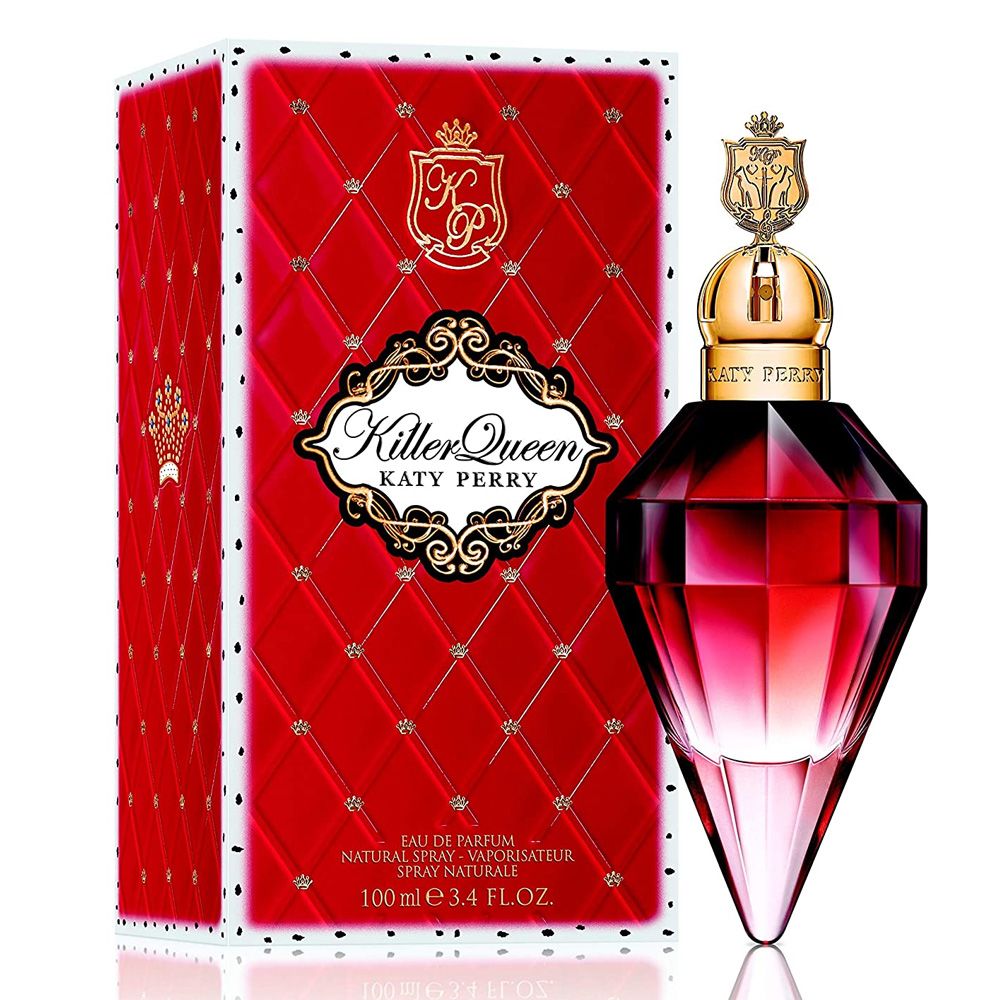Katy Perry Killer Queen Eau de Parfum 3.4 Oz Women's bottle and box