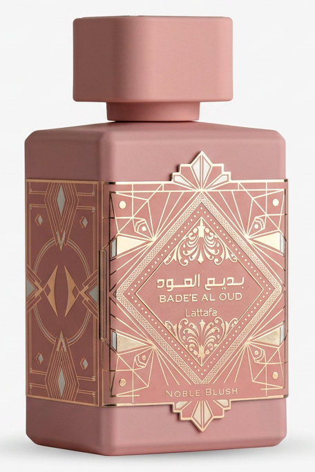 Lattafa Badee Al Oud Noble Blush 3.4 Oz bottle