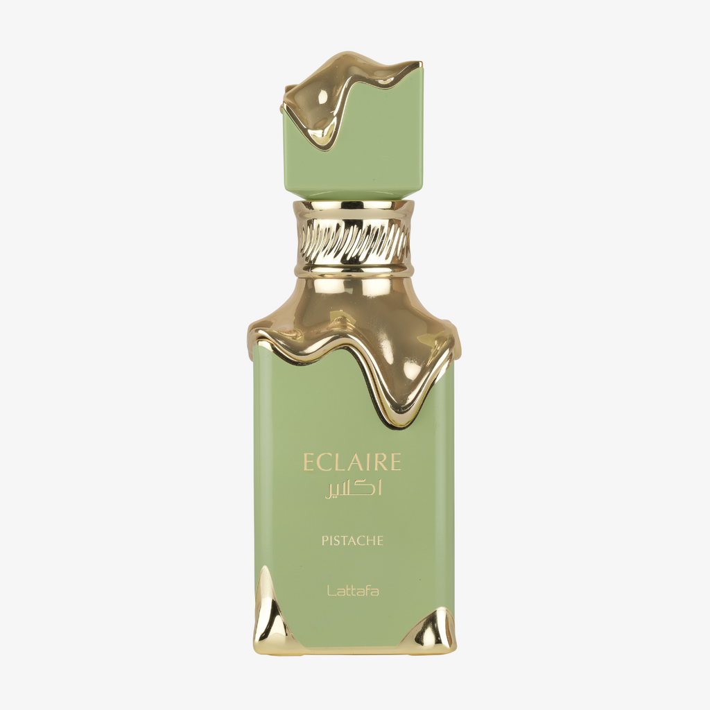 Lattafa Eclaire Pistache 3.4 Oz bottle