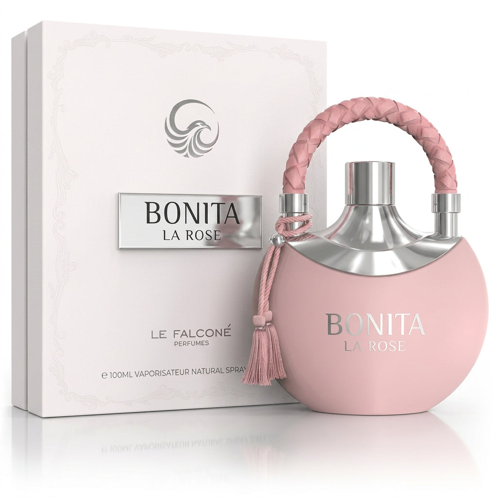 Le Falcone Bonita La Rose 3.4 Oz bottle and box