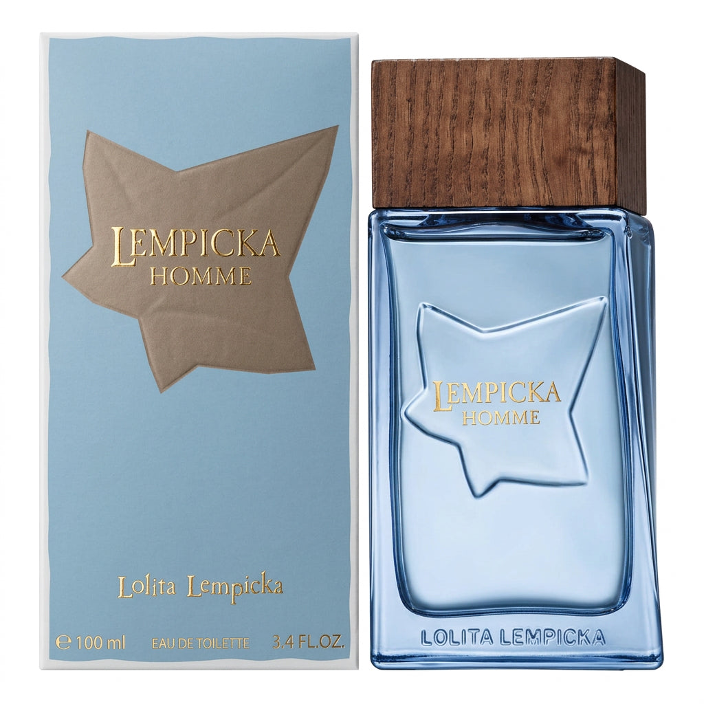 Lolita Lempicka Lempicka Homme EDT 3.4 Oz bottle and box