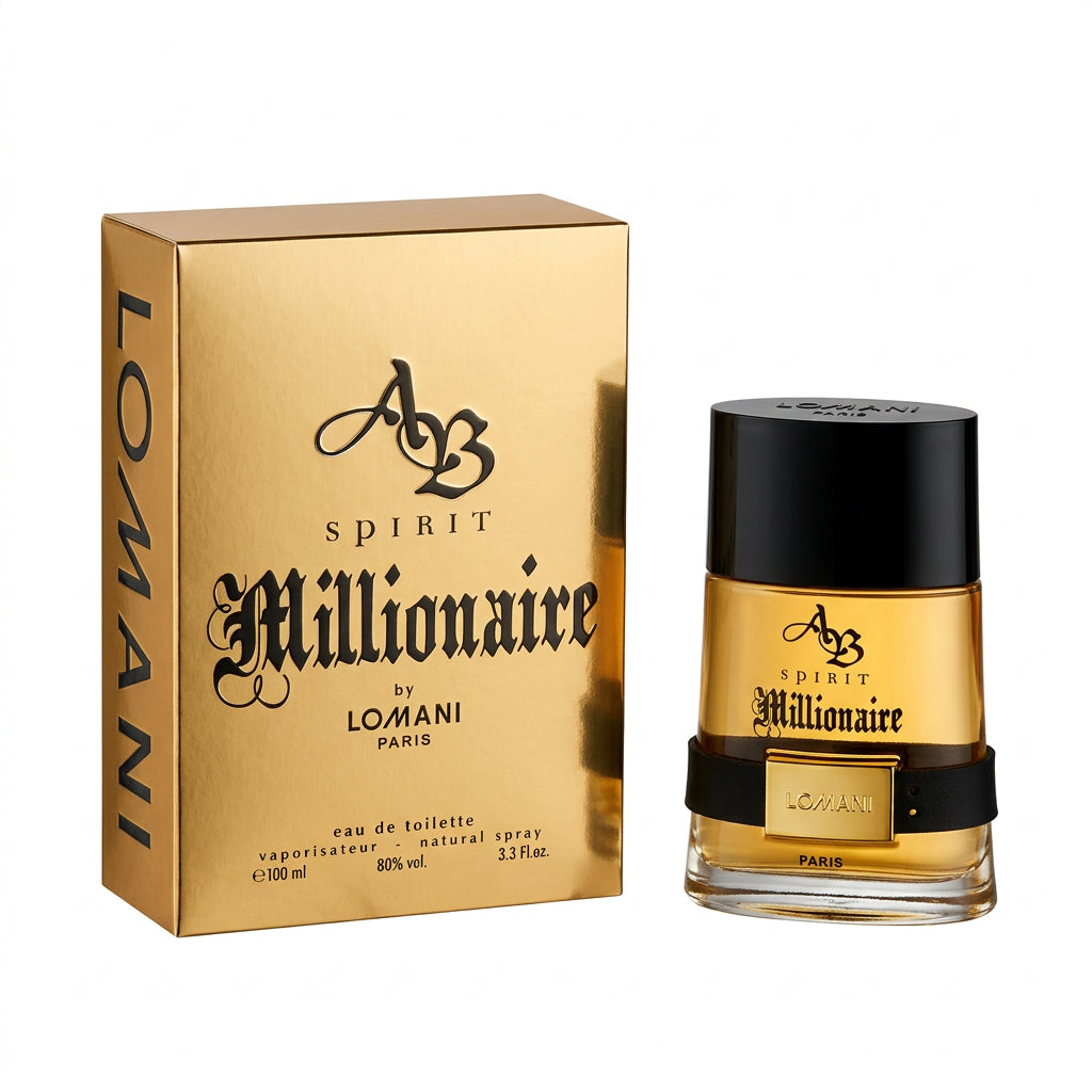 Lomani AB Spirit Millionaire 3.3 Oz bottle