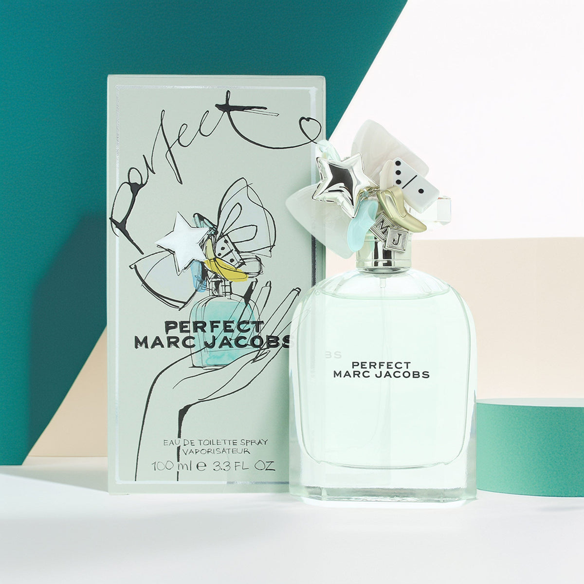 Marc Jacobs Perfect 3.3 Oz bottle and box