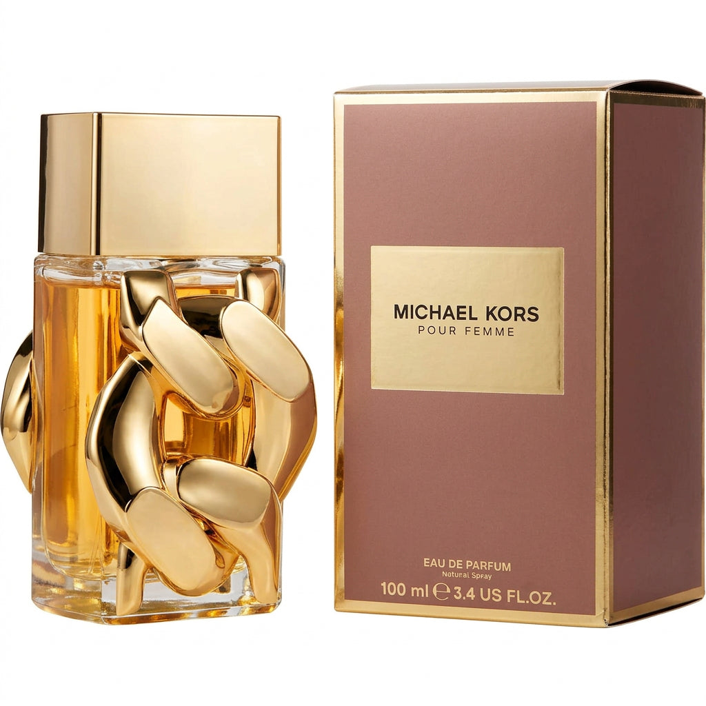 Michael Kors Pour Femme EDP 3.4 Oz bottle and box