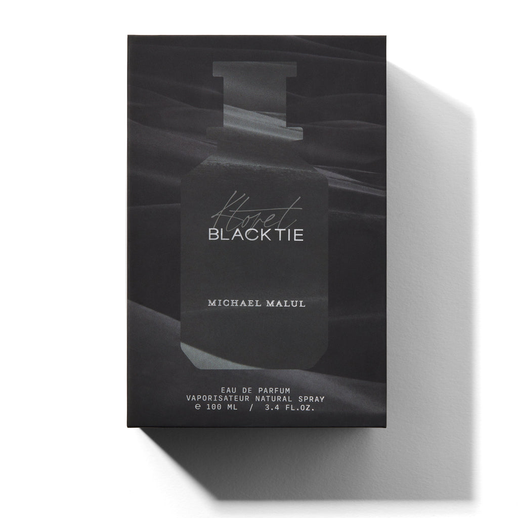 Michael Malul Black Tie 3.4 Oz retail box