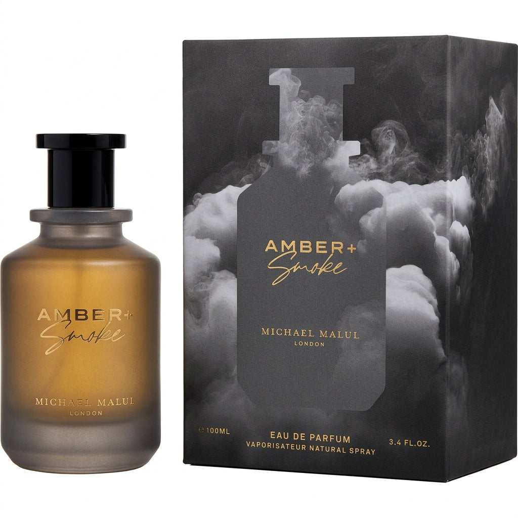 Michael Malul Eau de Parfum 3.4 oz bottle and retail box