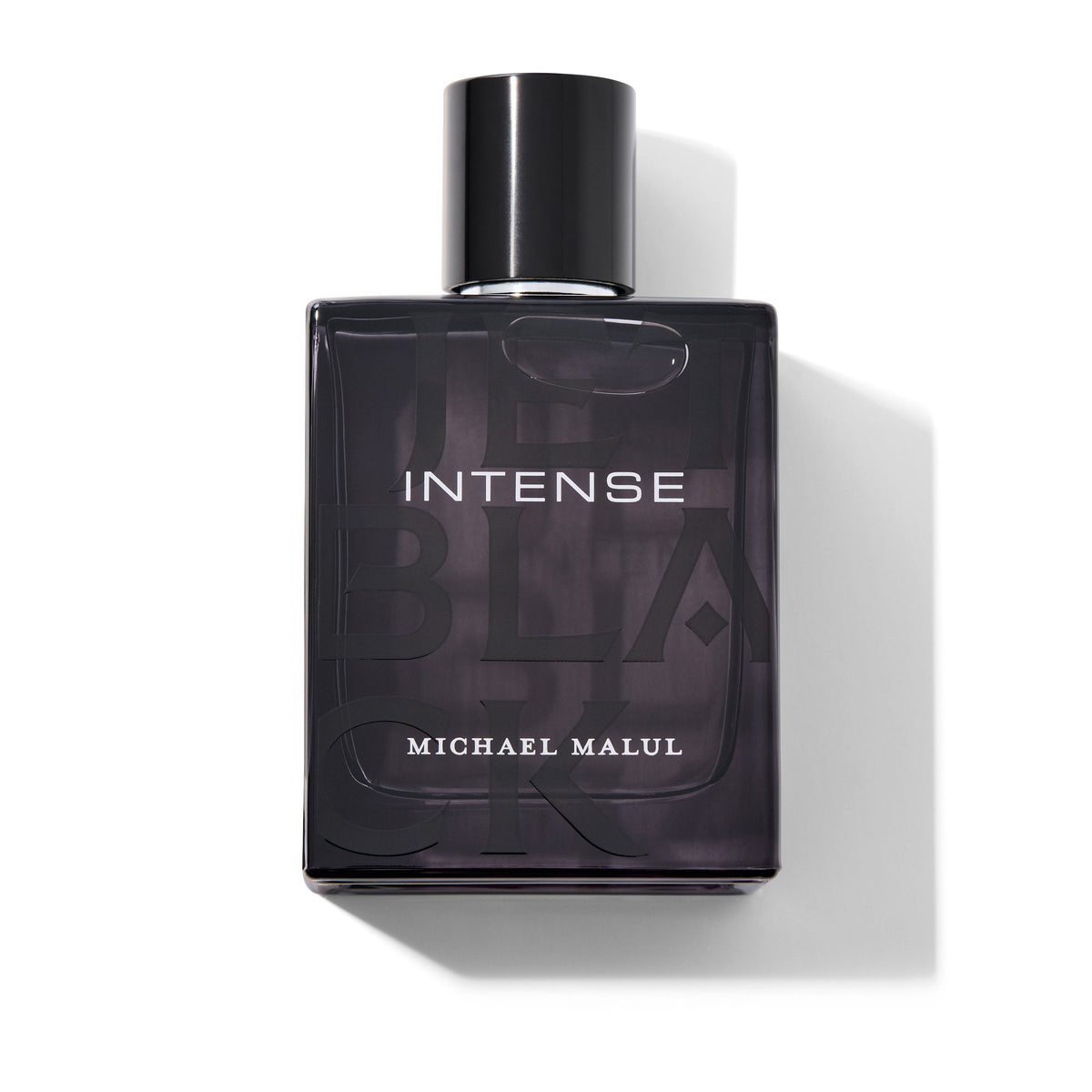 Michael Malul Jet Black Intense Eau de Parfum 3.4 Oz bottle