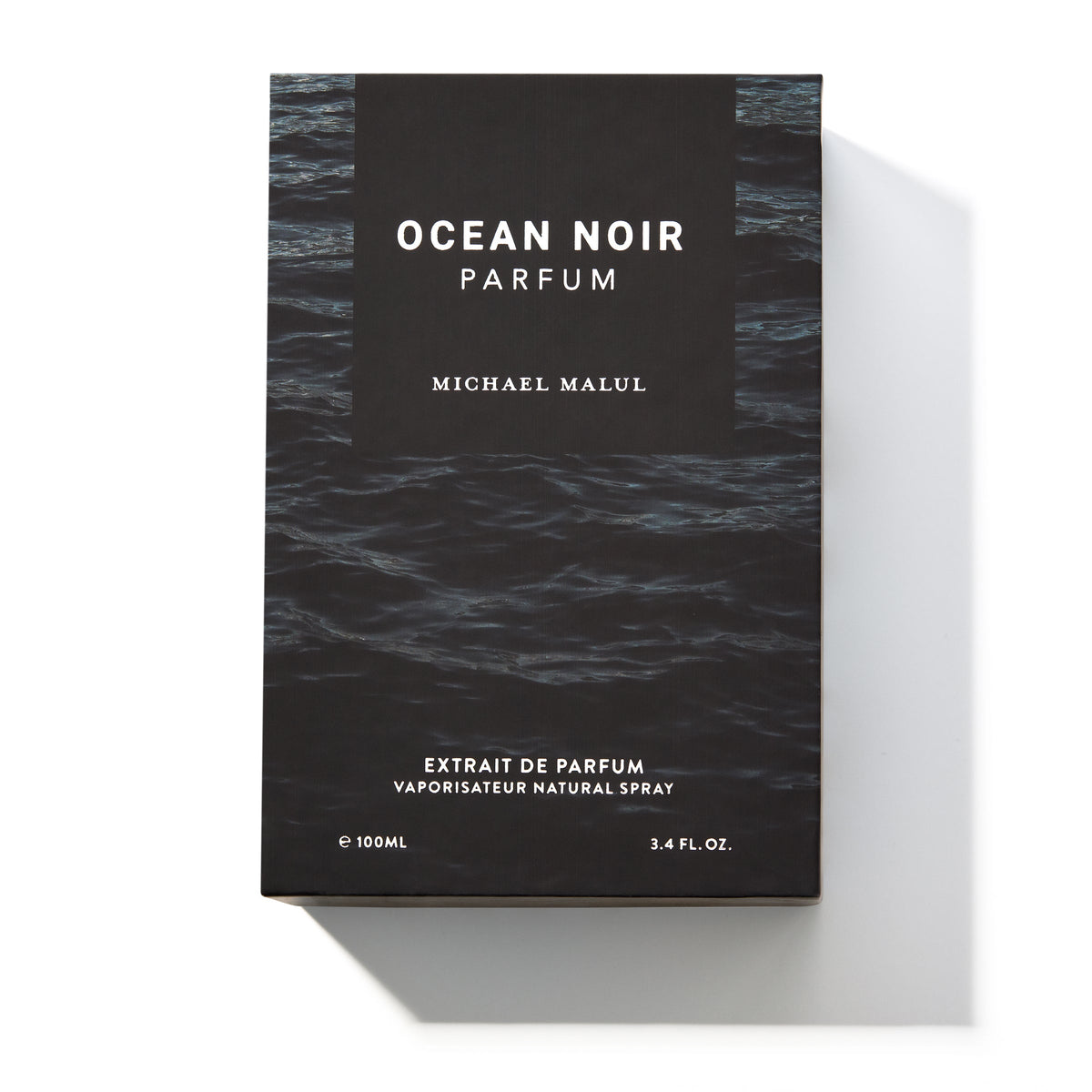 Michael Malul Ocean Noir Parfum 3.4 Oz retail box