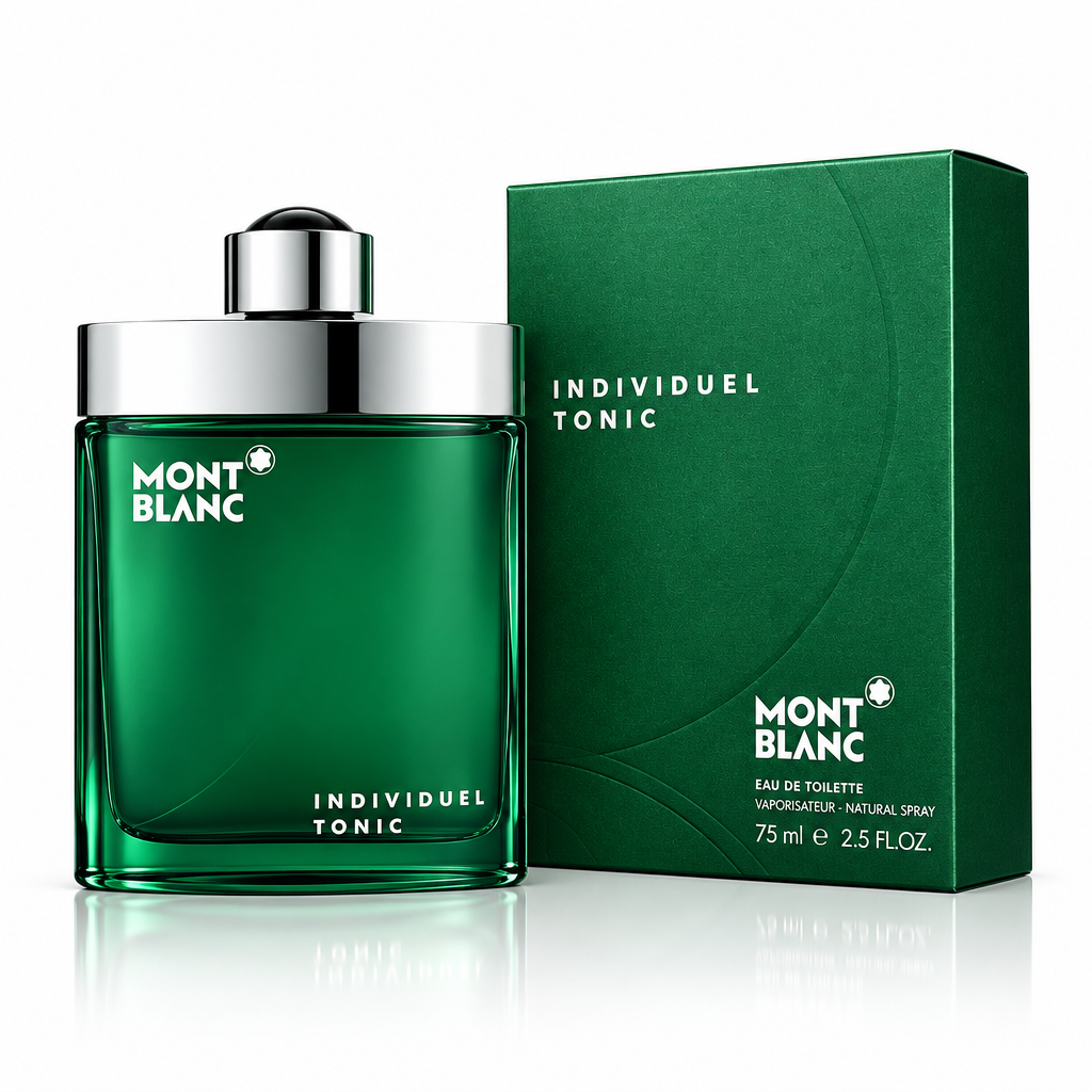 Montblanc Individuel Tonic Eau de Toilette 2.5 Oz bottle and box