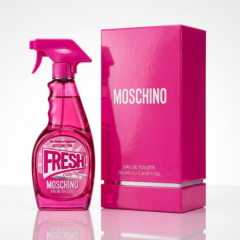 Moschino Pink Fresh Couture Eau de Toilette 3.4 Oz Women's