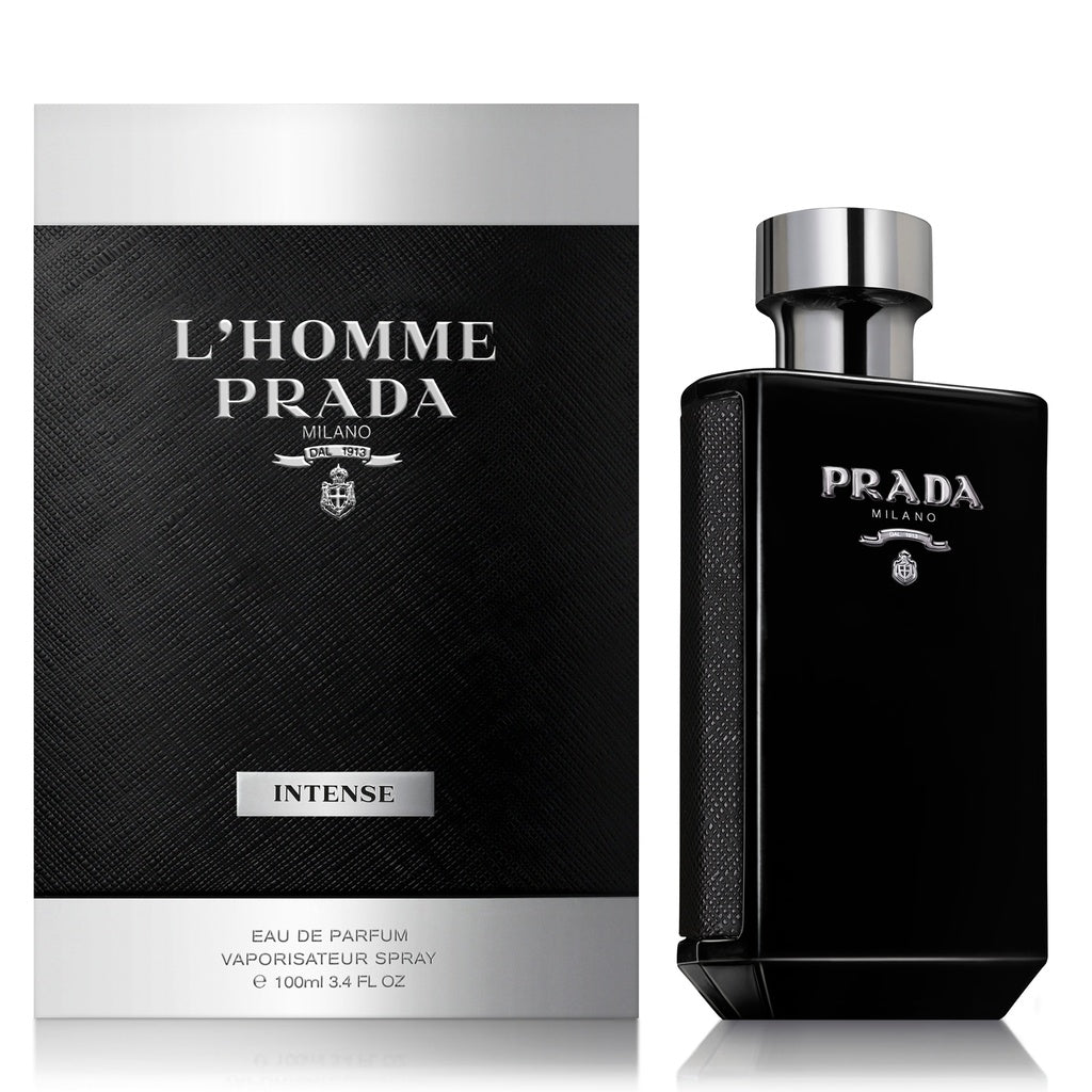 Prada L’Homme Intense Eau de Parfum 3.4 Oz Mens
