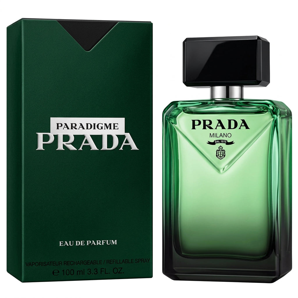 Prada Paradigme 3.3 Oz bottle and box