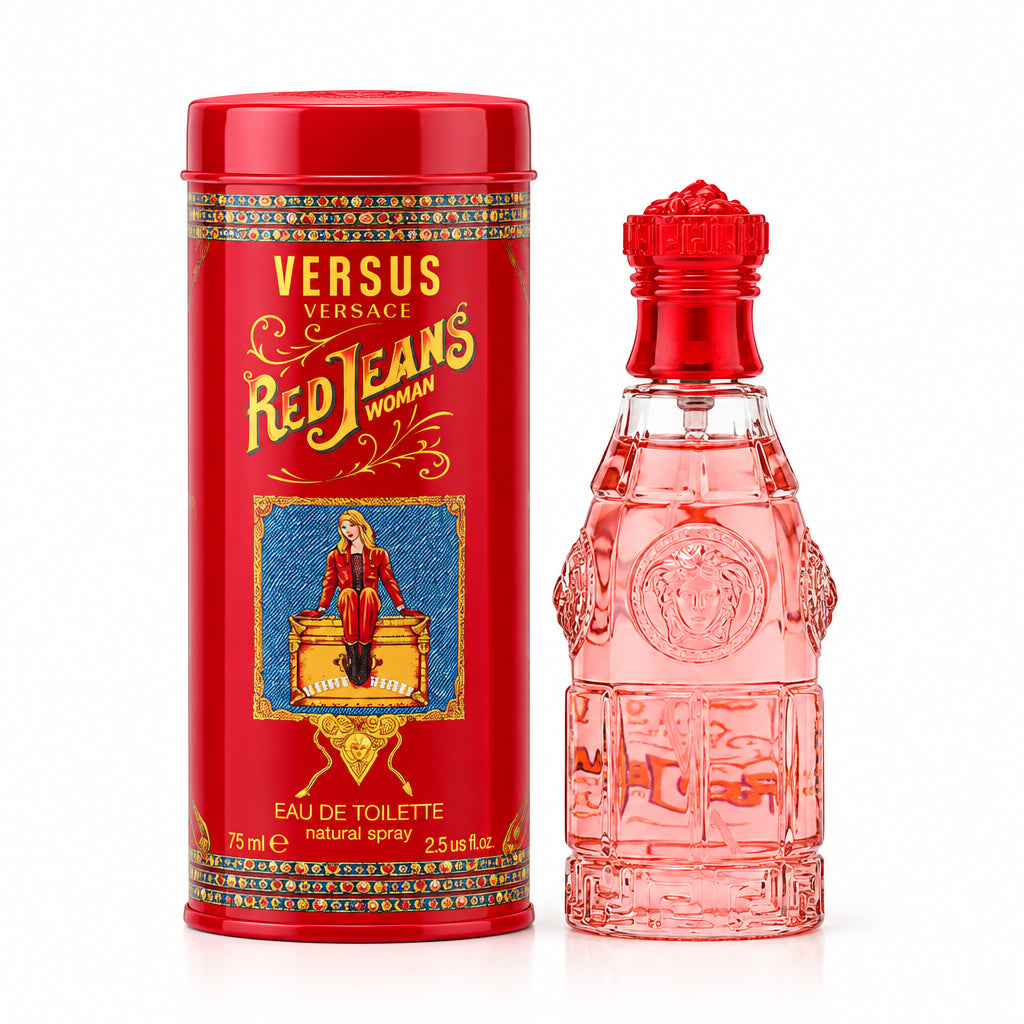 Versace Red Jeans Woman Eau de Toilette 2.5 Oz Women's
