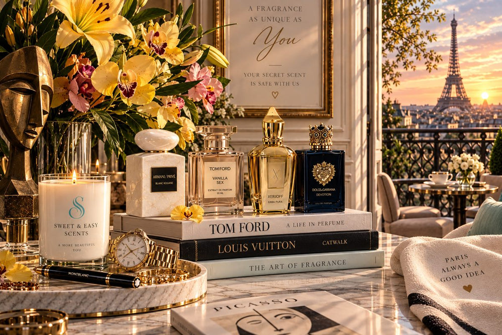 Sweet and Easy luxury fragrance brands