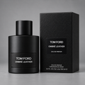Tom Ford Ombré Leather Eau de Parfum 3.4 oz bottle and box on gray background