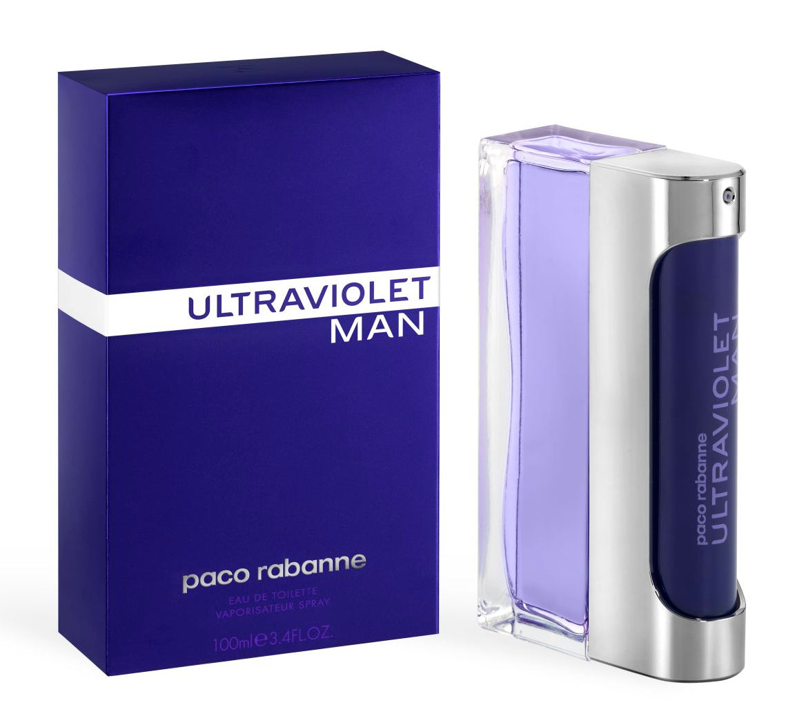 Ultraviolet Man EDT 3.4 Oz bottle and box