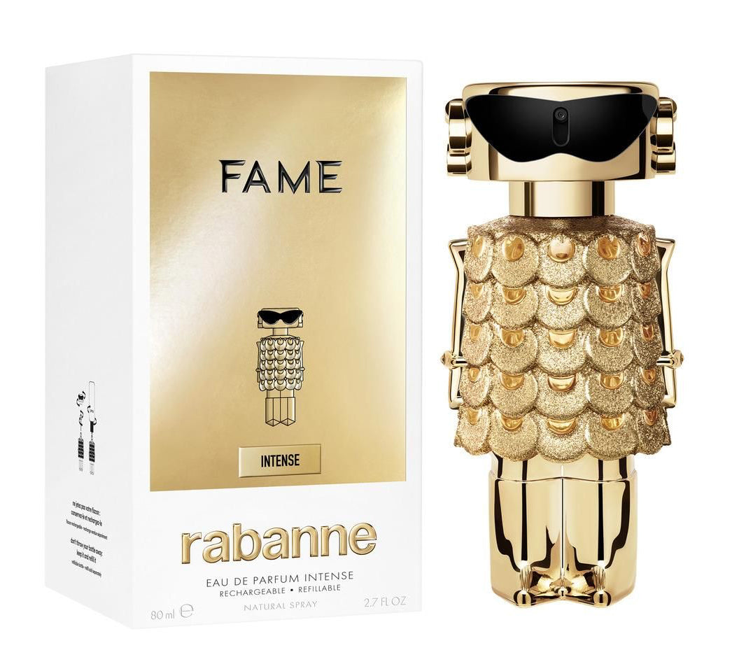 Fame Intense EDP Intense 2.7 Oz bottle and box
