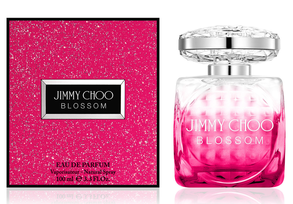 Jimmy Choo Blossom Eau de Parfum 100 ml bottle and box